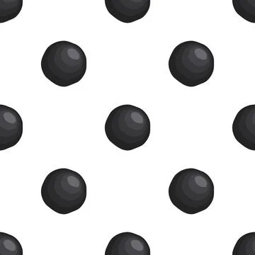 Illustration on theme big pattern identical types fish caviar Illustrazione stock