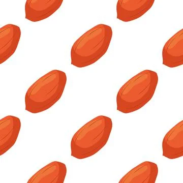Illustration on theme big pattern identical types peanut イラスト素材
