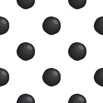 Illustration on theme big pattern identical types fish caviar Stockillustratie