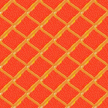 Illustration on theme big pattern identical types fish caviar 스톡 일러스트