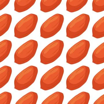 Illustration on theme big pattern identical types peanut イラスト素材