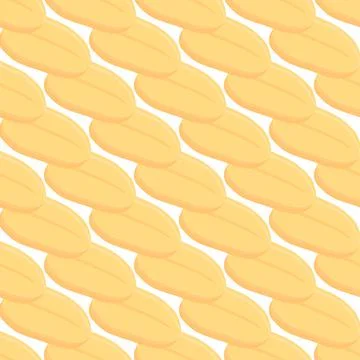 Illustration on theme big pattern identical types peanut イラスト素材