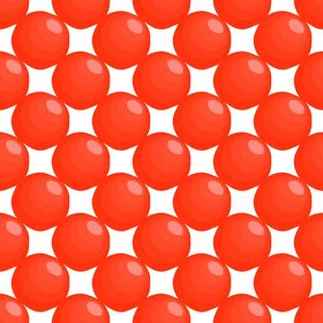Illustration on theme big pattern identical types fish caviar Illustrazione stock