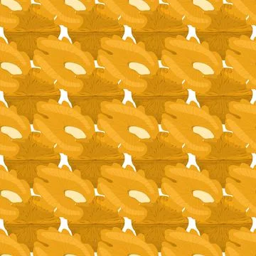 Illustration on theme big pattern identical types walnut 스톡 일러스트