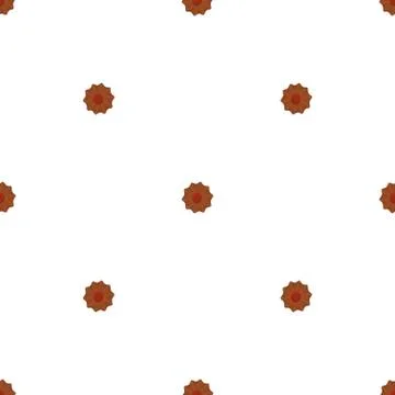 Illustration on theme big set identical biscuit, kit colorful pastry cookie 库存插图