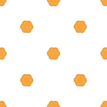 Illustration on theme big set identical biscuit, kit colorful pastry cookie 库存插图