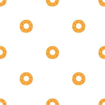 Illustration on theme big set identical biscuit, kit colorful pastry cookie Illustrazione stock