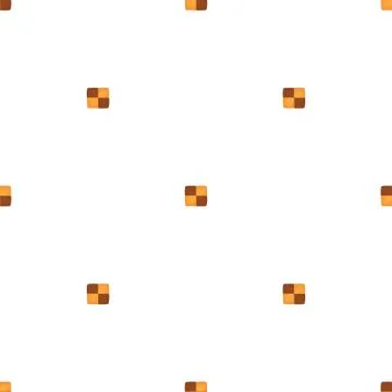Illustration on theme big set identical biscuit, kit colorful pastry cookie Illustrazione stock