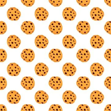 Illustration on theme big set identical biscuit, kit colorful pastry cookie イラスト素材