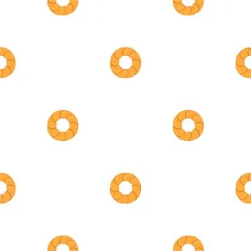Illustration on theme big set identical biscuit, kit colorful pastry cookie Stock Illustration