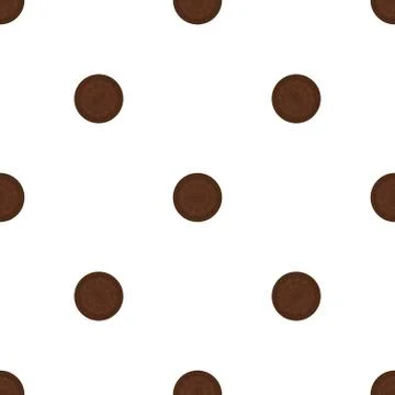 Illustration on theme big set identical biscuit, kit colorful pastry cookie イラスト素材