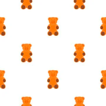 Illustration on theme big set identical biscuit, kit colorful pastry cookie Illustrazione stock
