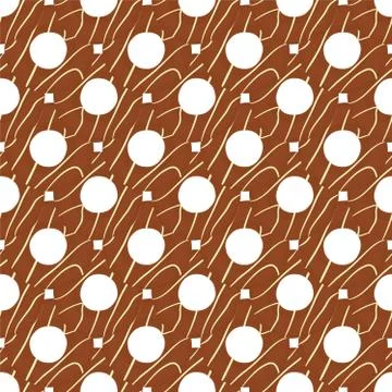 Illustration on theme big set identical biscuit, kit colorful pastry cookie Illustrazione stock