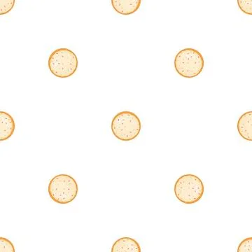 Illustration on theme big set identical biscuit, kit colorful pastry cookie イラスト素材