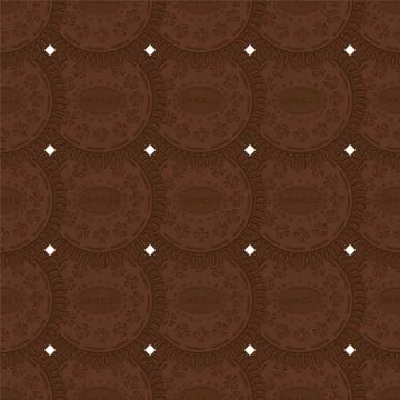 Illustration on theme big set identical biscuit, kit colorful pastry cookie イラスト素材