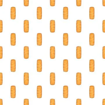 Illustration on theme big set identical biscuit, kit colorful pastry cookie Illustrazione stock