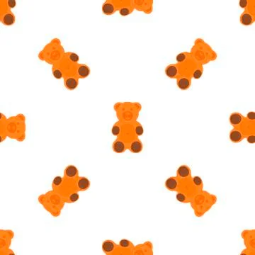 Illustration on theme big set identical biscuit, kit colorful pastry cookie 库存插图