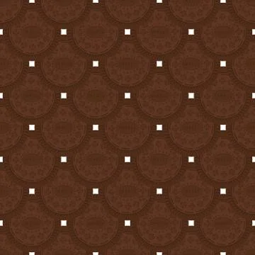 Illustration on theme big set identical biscuit, kit colorful pastry cookie Stock Illustration