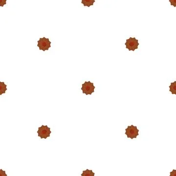 Illustration on theme big set identical biscuit, kit colorful pastry cookie 库存插图