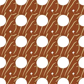 Illustration on theme big set identical biscuit, kit colorful pastry cookie Illustrazione stock