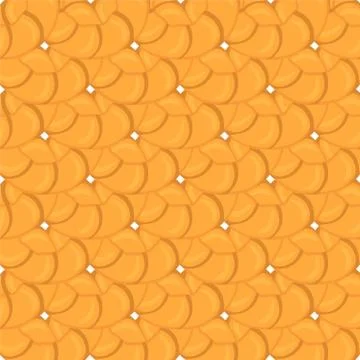 Illustration on theme big set identical biscuit, kit colorful pastry cookie Illustrazione stock