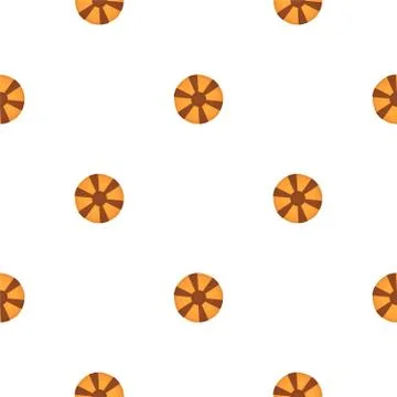 Illustration on theme big set identical biscuit, kit colorful pastry cookie 스톡 일러스트