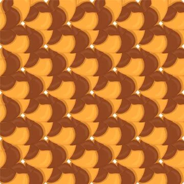 Illustration on theme big set identical biscuit, kit colorful pastry cookie Illustrazione stock
