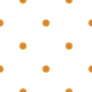 Illustration on theme big set identical biscuit, kit colorful pastry cookie Illustrazione stock