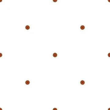Illustration on theme big set identical biscuit, kit colorful pastry cookie Illustrazione stock