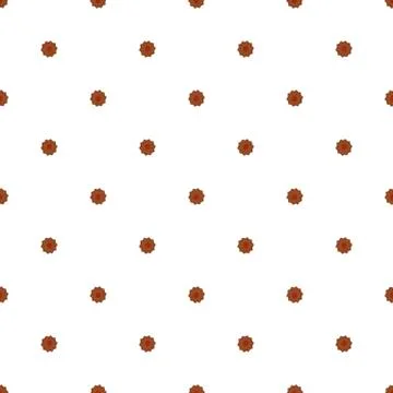 Illustration on theme big set identical biscuit, kit colorful pastry cookie Illustrazione stock