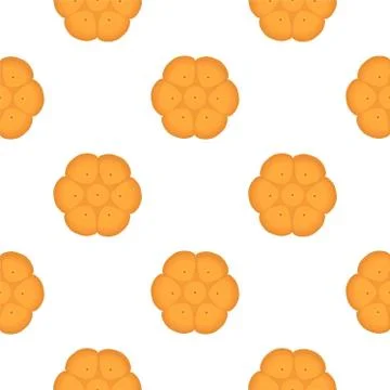Illustration on theme big set identical biscuit, kit colorful pastry cookie イラスト素材