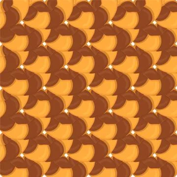 Illustration on theme big set identical biscuit, kit colorful pastry cookie Illustrazione stock