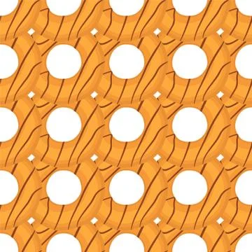 Illustration on theme big set identical biscuit, kit colorful pastry cookie Stock Illustration