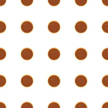 Illustration on theme big set identical biscuit, kit colorful pastry cookie 스톡 일러스트