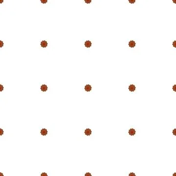 Illustration on theme big set identical biscuit, kit colorful pastry cookie Illustrazione stock