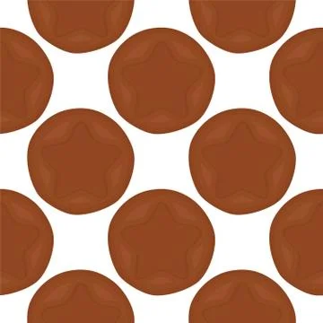 Illustration on theme big set identical biscuit, kit colorful pastry cookie 스톡 일러스트