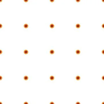 Illustration on theme big set identical biscuit, kit colorful pastry cookie Illustrazione stock