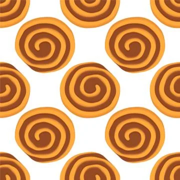 Illustration on theme big set identical biscuit, kit colorful pastry cookie イラスト素材