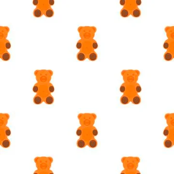 Illustration on theme big set identical biscuit, kit colorful pastry cookie Illustrazione stock