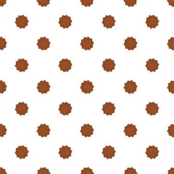 Illustration on theme big set identical biscuit, kit colorful pastry cookie Illustrazione stock