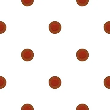 Illustration on theme big set identical biscuit, kit colorful pastry cookie Stockillustratie