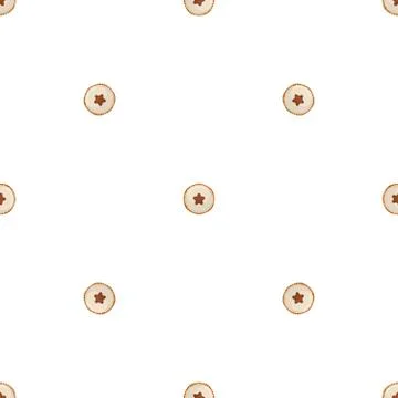 Illustration on theme big set identical biscuit, kit colorful pastry cookie 스톡 일러스트