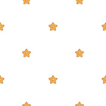 Illustration on theme big set identical biscuit, kit colorful pastry cookie Illustrazione stock