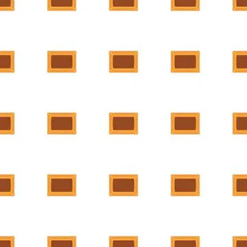 Illustration on theme big set identical biscuit, kit colorful pastry cookie Illustrazione stock