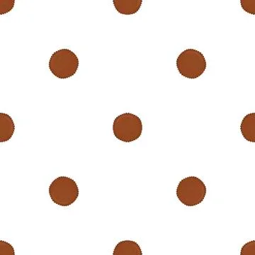 Illustration on theme big set identical biscuit, kit colorful pastry cookie Illustrazione stock