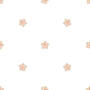 Illustration on theme big set identical biscuit, kit colorful pastry cookie イラスト素材