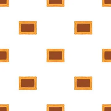 Illustration on theme big set identical biscuit, kit colorful pastry cookie Stockillustratie