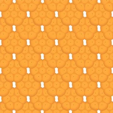 Illustration on theme big set identical biscuit, kit colorful pastry cookie イラスト素材