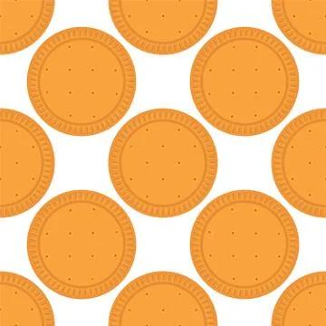 Illustration on theme big set identical biscuit, kit colorful pastry cookie イラスト素材