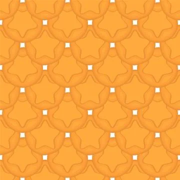 Illustration on theme big set identical biscuit, kit colorful pastry cookie Illustrazione stock